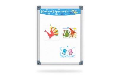 Веселый заголовок "Наше творчество" 90х15 см FOC-174 галерея 2