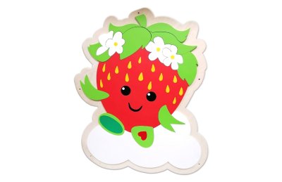 Комплект декораций для спальни "Землянички" 6 метров 50392 галерея 3