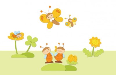 Декорация "Одуванчики" 80х90 см 48629 галерея 2