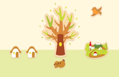 Декорация "Ветвистое дерево" 154х212 см 46585 галерея 1