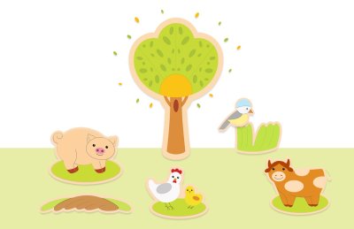 Декорация "Свинка" 75х58 см 46622 галерея 1