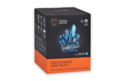 Набор химических  эскпериментов для детей "Идеальный кристалл" (синий)  Z117E галерея 1