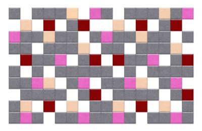 Комплект войлочных стендов "Пиксель" КВС-11 галерея 2