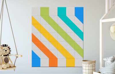 Комплект шумоизоляционных войлочных стендов "Зигзаг" КВС-21 галерея 2