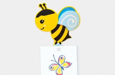 Крепление для рисунка "Лесная Пчела" с тросом 1,5 м — jpg/lesnaya-pchela_risunok.jpg