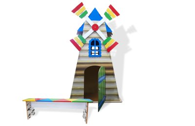 Декорация "Лавка" объемная 44351 галерея 2