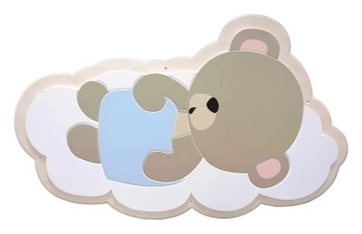 Комплект декораций для спальни "Мишки" 9 метров 50810 галерея 2