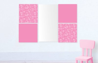 Базовая магнитная панель 50х50 Girl 41930 галерея 2