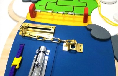 Бизиборд "Волчок-серый бочок" 47004 галерея 2