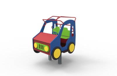 Качалка на пружине"Джип"