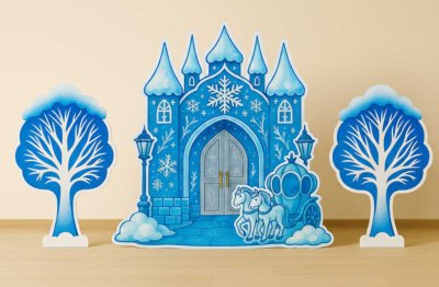 Комплект декораций "Сказка Ледяной принцессы" 52742 галерея 2