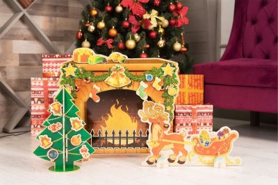 Комплект декораций Вечер у камина 38392 галерея 3