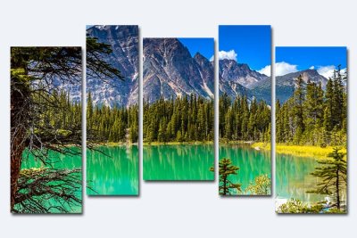 Модульная картина "Озеро в горах" — jpg/17166a_P.jpg