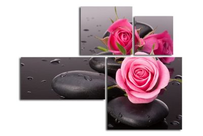 Модульная картина "Капли дождя" 17279 галерея 1