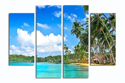 Модульная картина "Пальмовый берег" — jpg/17338a_P.jpg