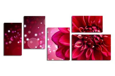 Модульная картина "Насыщенность цвета" 17373 галерея 1