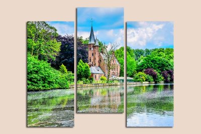 Модульная картина "Дом на берегу реки" — jpg/17401a_P.jpg