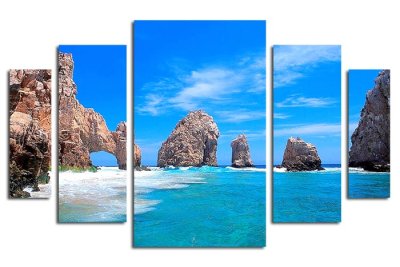 Модульная картина "Арка из скал" 17409 галерея 1