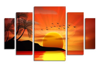 Модульная картина "Заход Солнца" — jpg/17427a_P.jpg