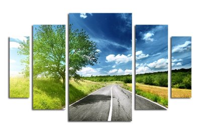 Модульная картина "Летняя дорога" — jpg/17435a_P.jpg