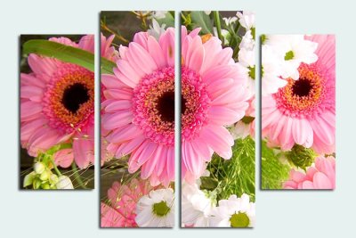 Модульная картина "Нежность" 17445 галерея 1