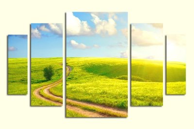 Модульная картина "Дорога в поле" — jpg/17470a_P.jpg