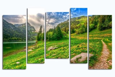 Модульная картина "Яркая зелень" — jpg/17508a_P.jpg