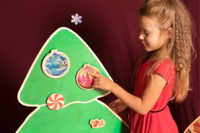 Ель зеленая двусторонняя со съемными украшениями — jpg/643-2.jpg