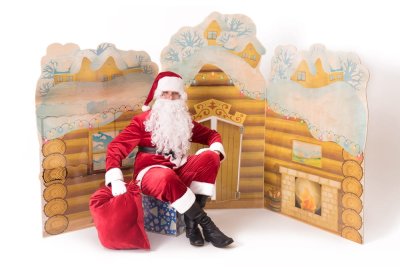 Деревянный дом Санта Клауса (4 времени года) двусторонний — jpg/675-2.jpg