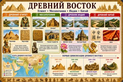 Учебный стенд для кабинета истории «Древний Восток»