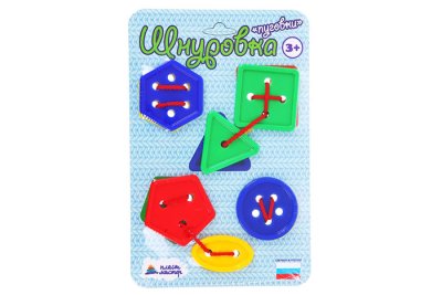 Игра-шнуровка "Пуговки" (2 шт.)