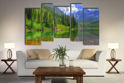 Модульная картина "Горная природа"