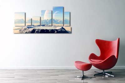 Модульная картина "Пустая Земля"