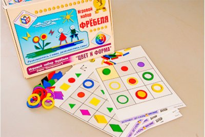 Игровой набор Фребеля "Цвет и форма" (серия "Эксперимент")