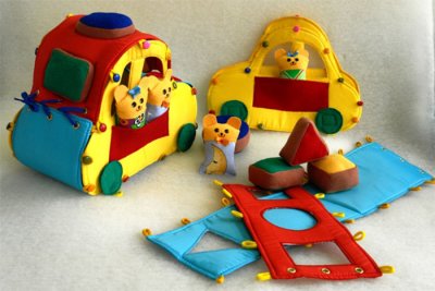 Развивающая игрушка "Машина трансформер"