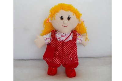 Игрушка-застежка "Учимся одеваться "Полина" 