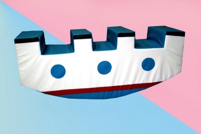 Контурная игрушка "Пароходик"