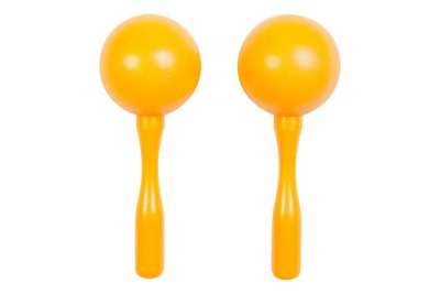 Маракасы пластиковые FLIGHT FMP-21YL (6 шт.)