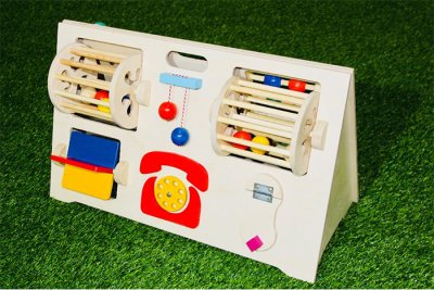 Двухсторонняя тактильная панель “Елочка”