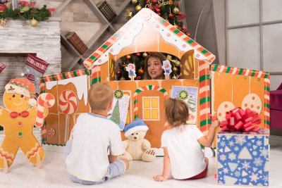 Оформление для новогоднего утренника   галерея 3