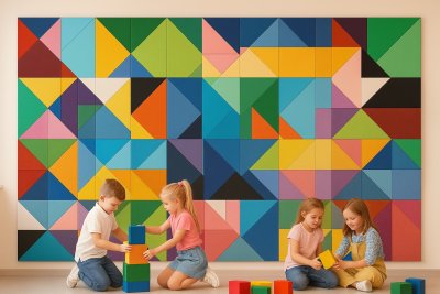 Комплект акустических войлочных стендов "Арт-Мозаика" КВС-53 галерея 2