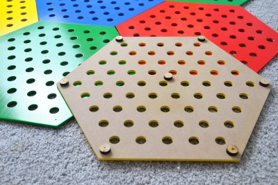 Декоративная панель "Сота" с перфорацией 50х45 см 52685 галерея 4