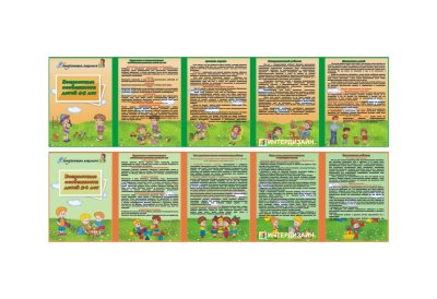 Папка-передвижка "Возрастные особенности детей 4-5, 5-6лет"