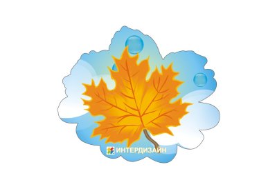 Декорация "Кленовый лист"
