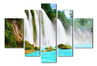 Модульная картина "Тропические водопады" — jpg/16911a_R.jpg