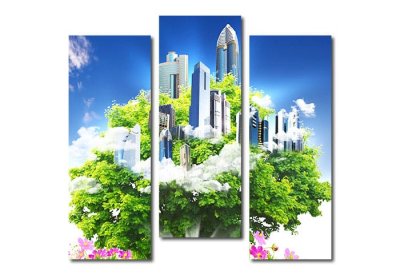 Модульная картина "Природа и город" — jpg/17011a_R.jpg
