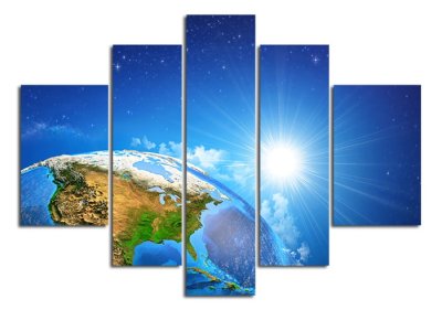 Модульная картина "Яркая звезда" 17278 галерея 1