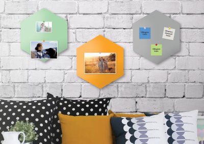 Базовая магнитная панель"Сота" 40х40  ультрамариновая 41948 галерея 1