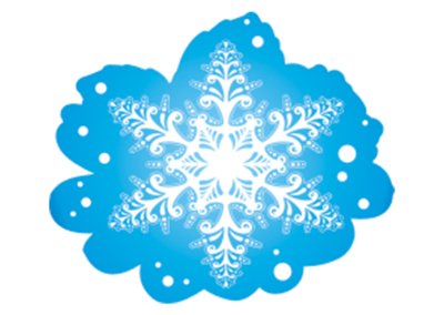 Декорация Снежинка