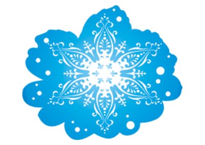 Декорация Снежинка